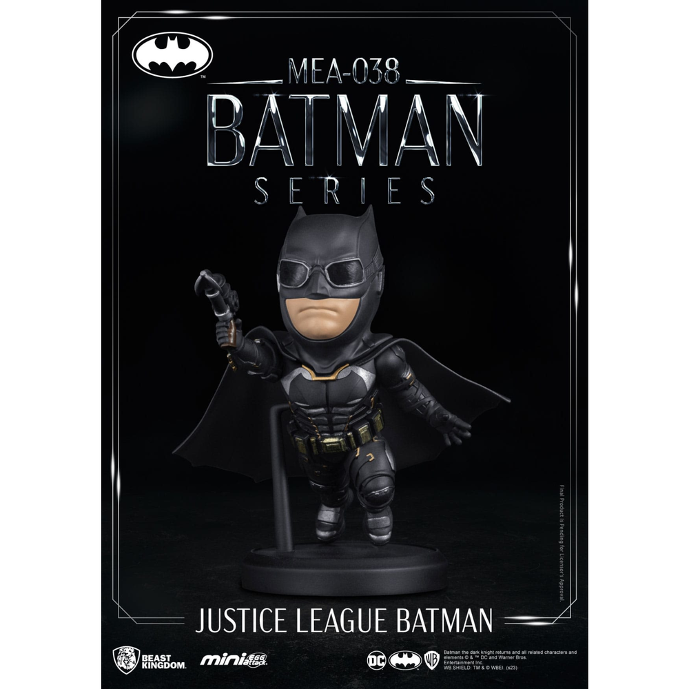 DC Comics Mini Egg Attack Figure Justice League Batman 8 cm Afbeelding 1