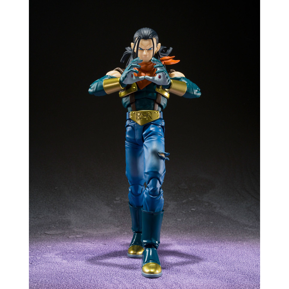 Dragon Ball GT S.H.Figuarts Action Figure Super Android 17 20 cm Afbeelding 1