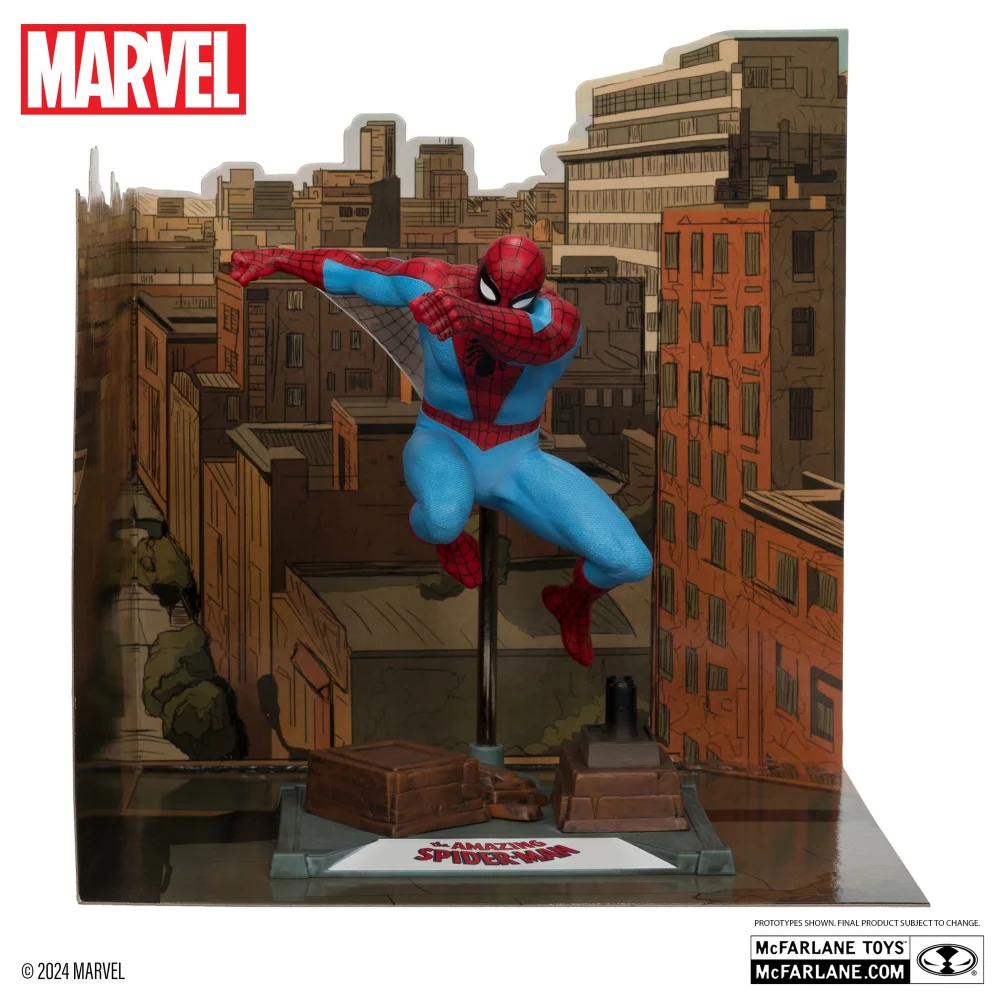 Marvel Collection PVC Statue 1/10 Spider-Man (The Amazing Spider-Man #38) (Gold Label) 15 cm Afbeelding 1