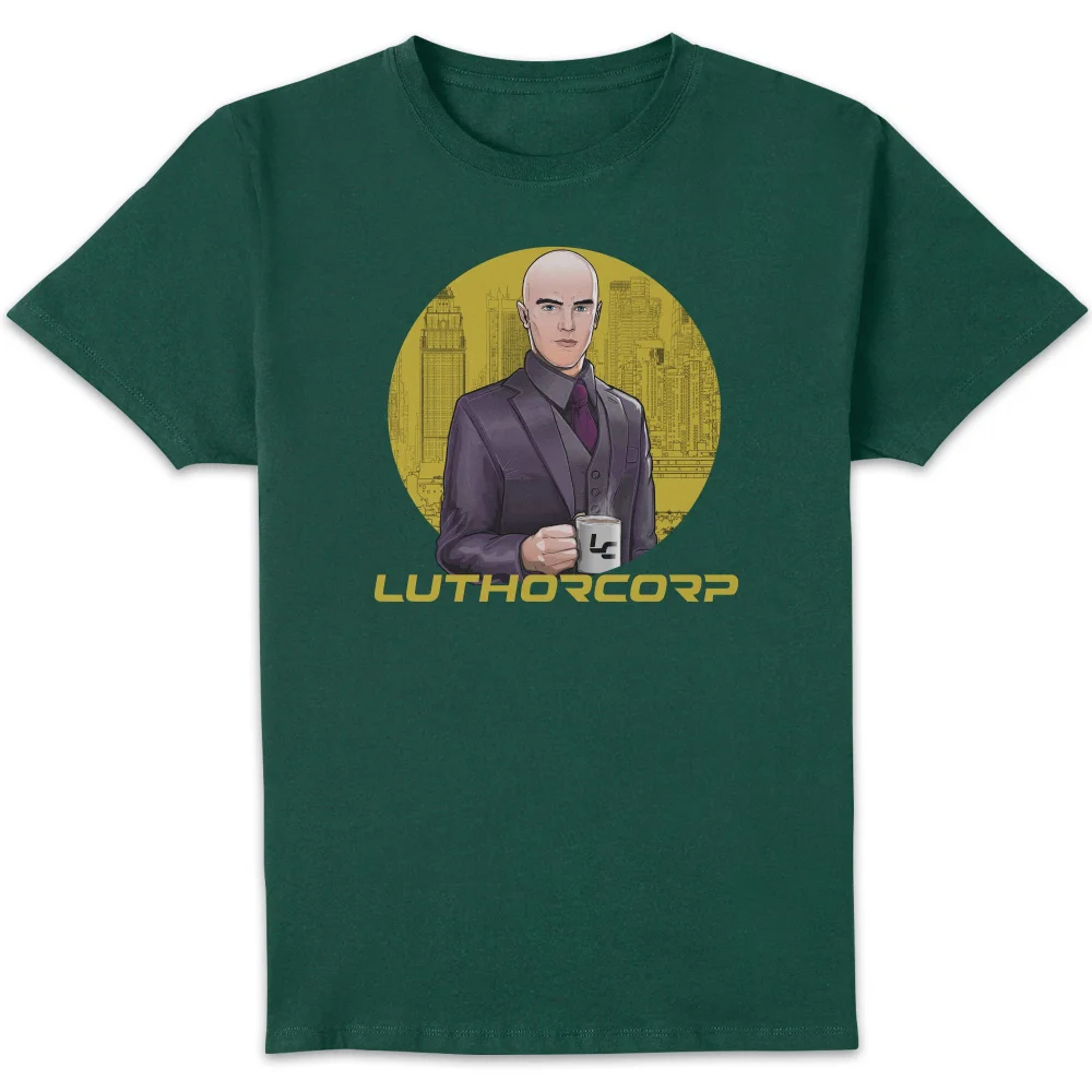 DC Comics Superman Lex Luthor Unisex T-Shirt - Green - XL Afbeelding 1