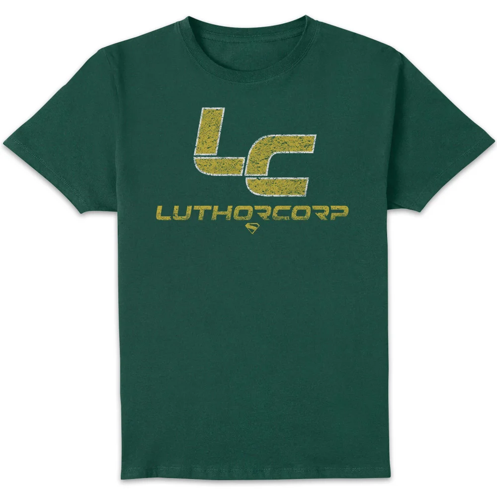 DC Comics Superman Luthercorp Unisex T-Shirt - Green - S Afbeelding 1