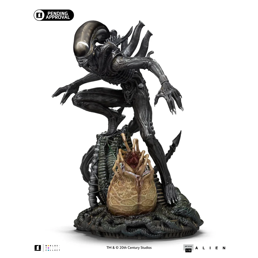 Iron Studios Alien Alien Big Chap Art Scale 1/10 Statue Afbeelding 1