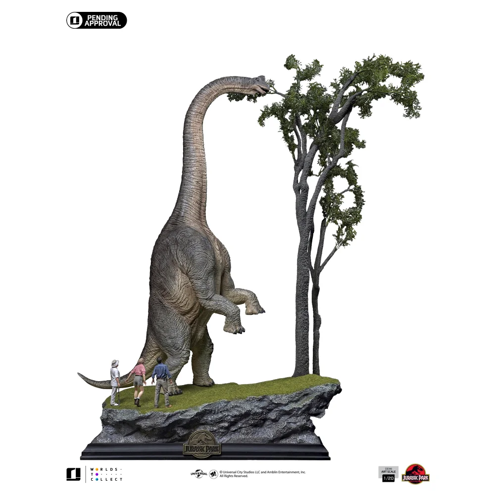 Iron Studios Jurassic Park Welcome to the Jurassic Park "Special Edition" Demi Art Scale 1/20 Statue Afbeelding 1