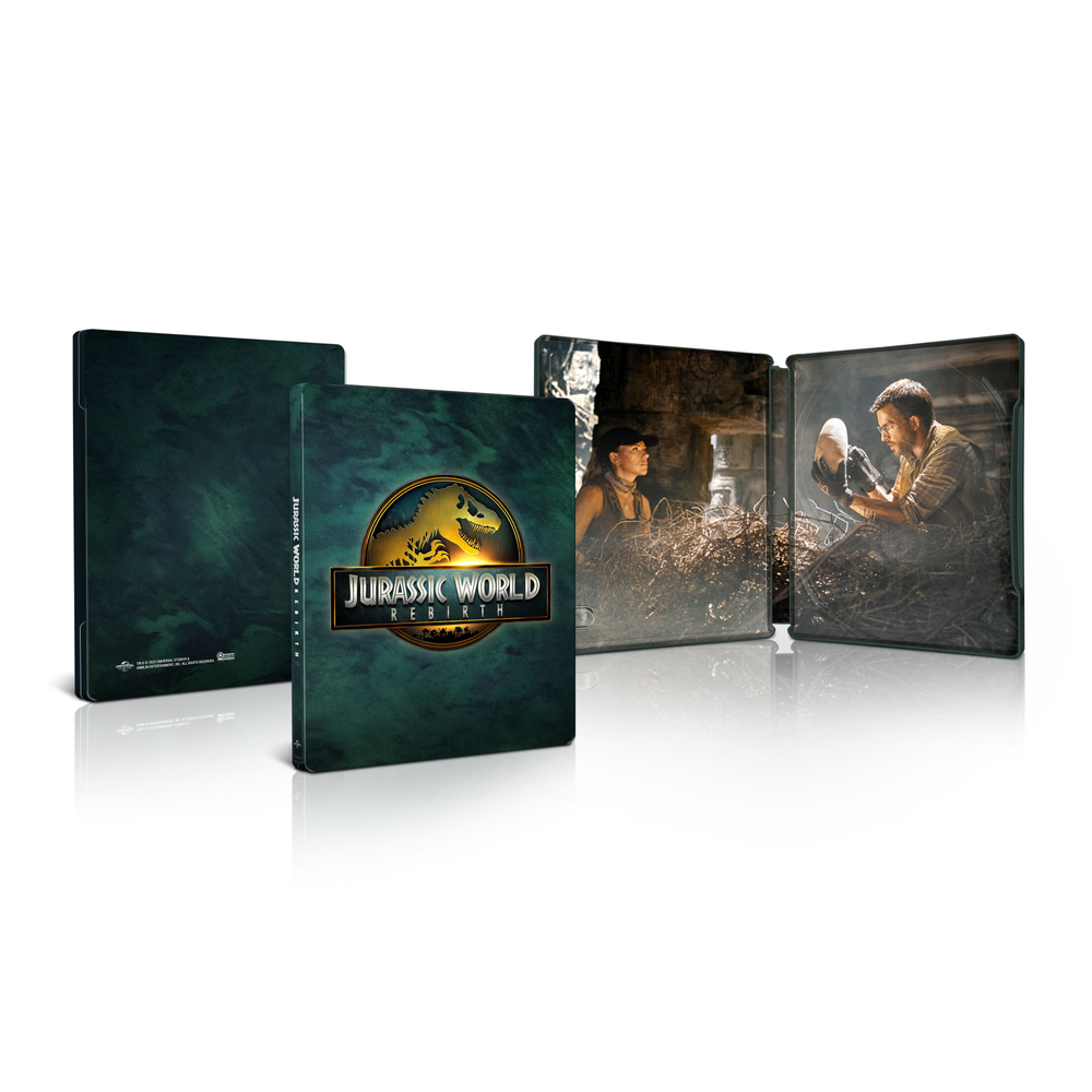 Jurassic World: Rebirth 4K Ultra HD Logo SteelBook Afbeelding 1