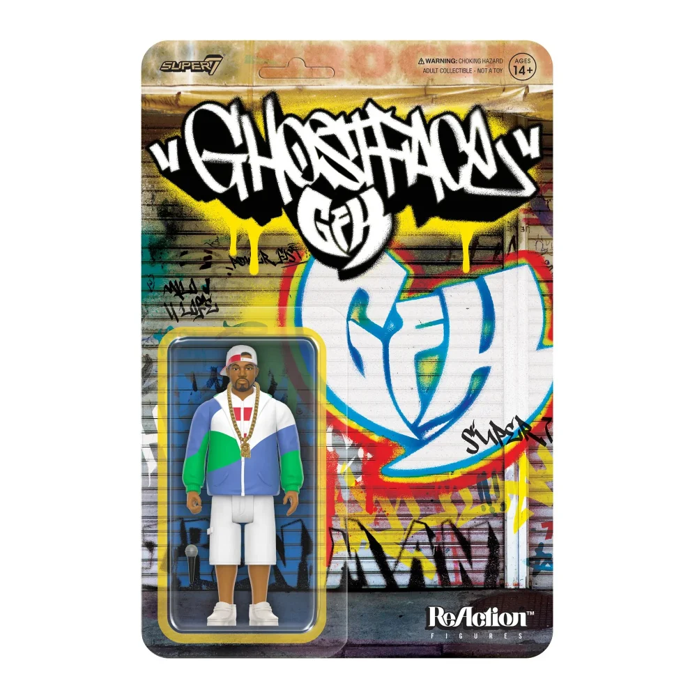 Super7 Ghostface Killah Reaction Figures - Ghostface Killah (Can It Be All So Simple) Afbeelding 1