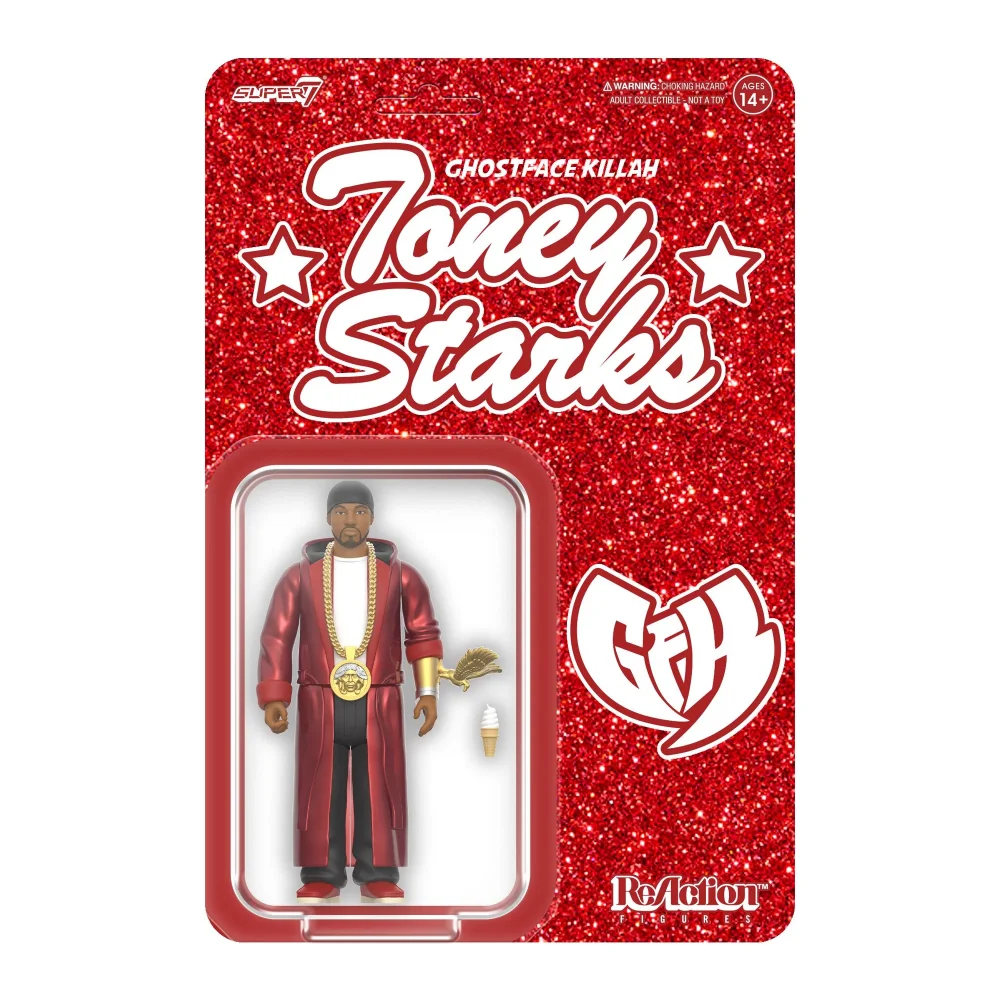 Super7 Ghostface Killah Reaction Figures - Ghostface Killah (Toney Starks) Afbeelding 1