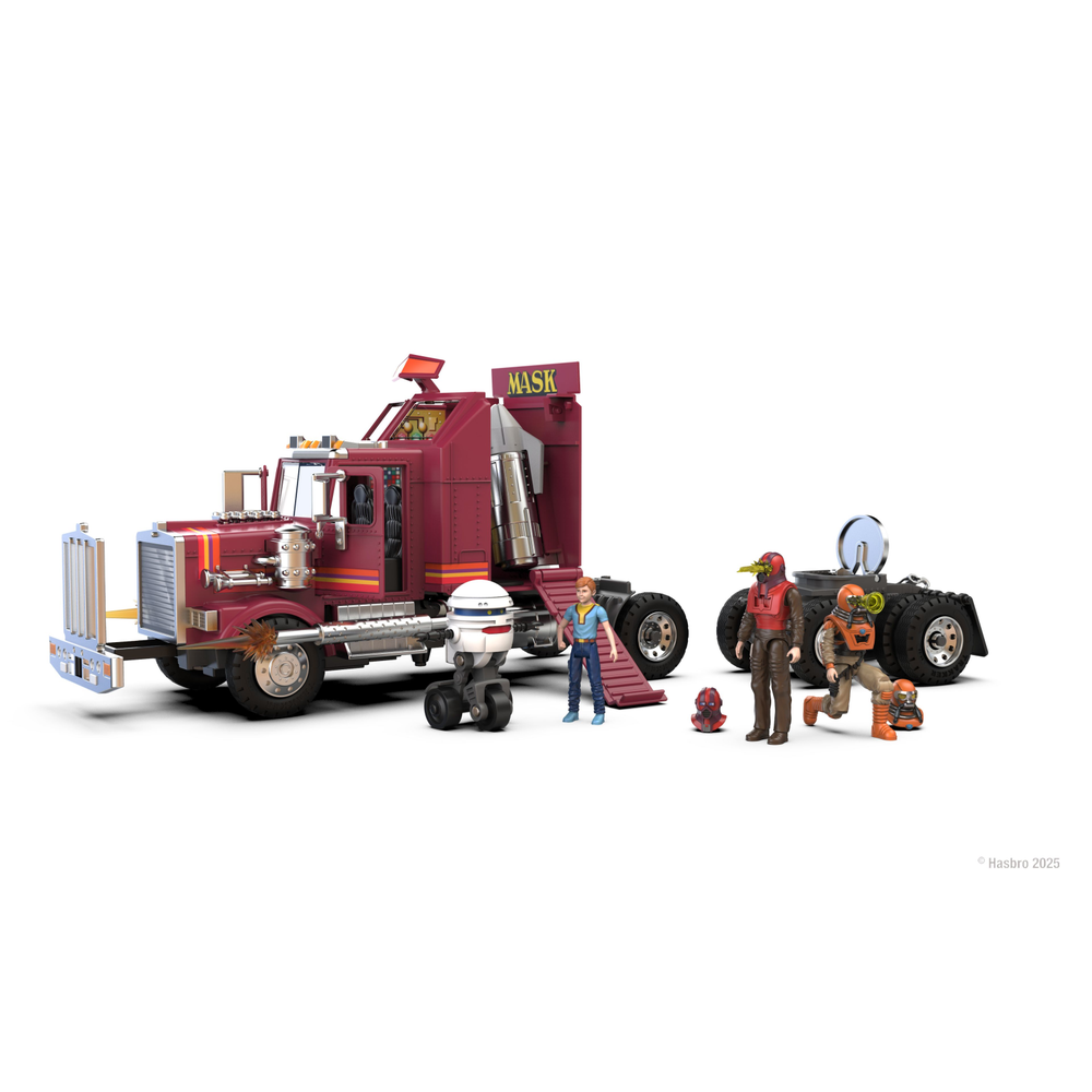 SDCC Mask Mobile Defense Unit 12inch Vehicle with 1/24 Figure Set Afbeelding 1