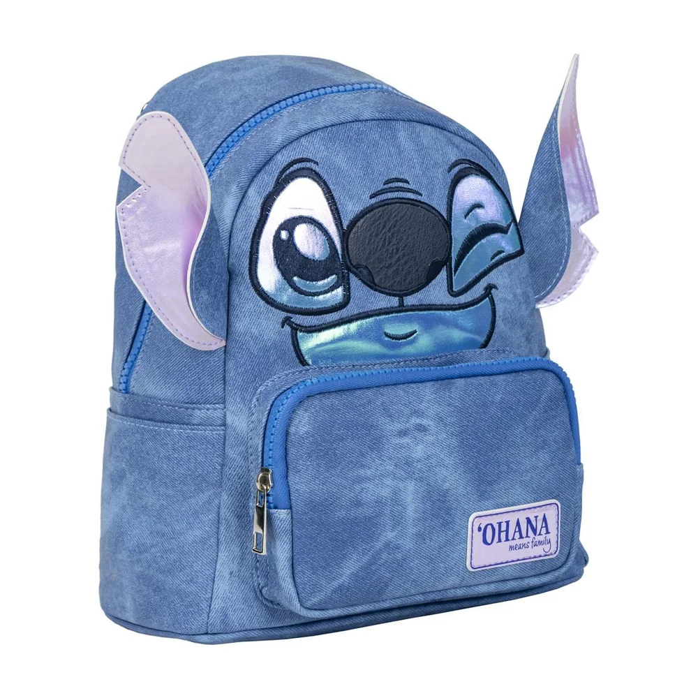 Disney Stitch Wink Casual Fashion Backpack Afbeelding 1