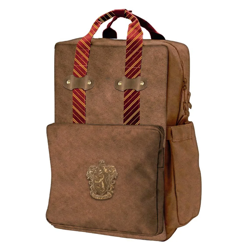 Harry Potter Gryffindor Faux Leather Casual Fashion Backpack Afbeelding 1