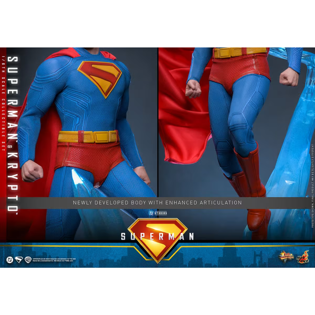 Hot Toys 1/6 Superman & Krypto Figure