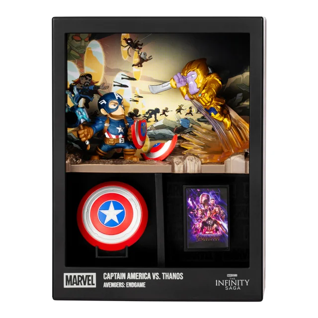 Fandrop Marvel Wave 1 Figure 2 Pack Captain America Vs Thanos