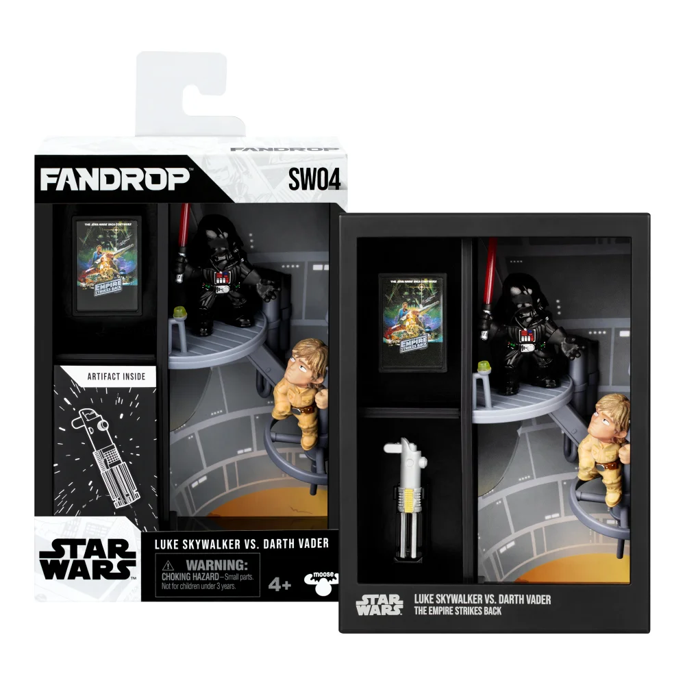 Fandrop Star Wars Wave 1 Figure 2 Pack Luke Skywalker Vs Darth Vader Afbeelding 1