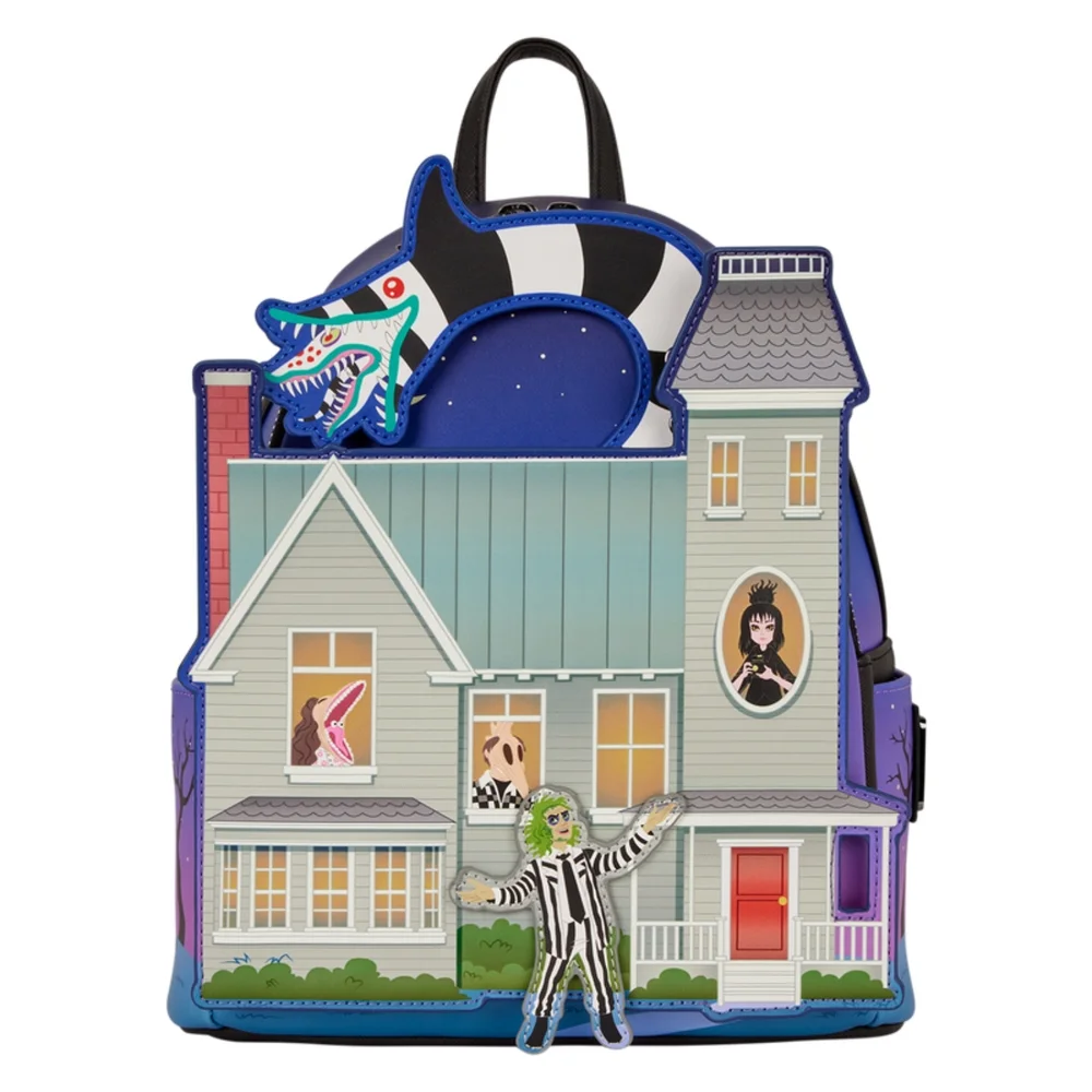 Loungefly Beetlejuice Mini Backpack Afbeelding 1