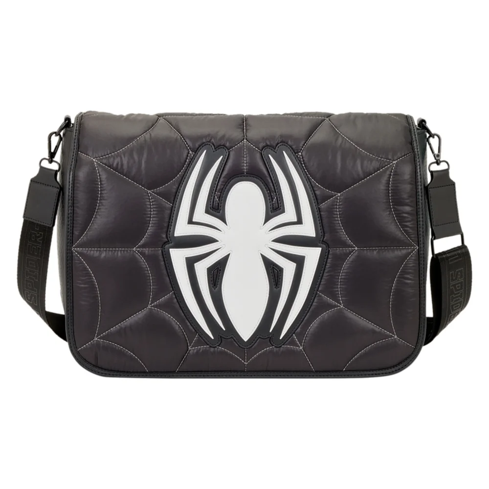 Loungefly Marvel Spider-Man Crossbody Messenger Bag Afbeelding 1