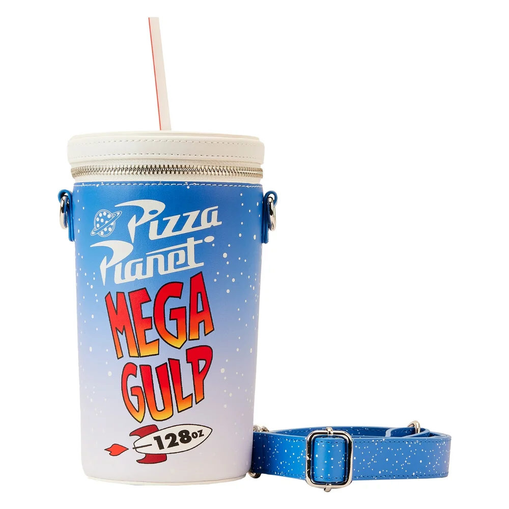 Loungefly Pixar Toy Story Pizza Planet Mega Gulp Crossbody Bag Afbeelding 1