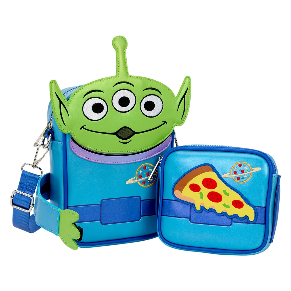 Loungefly Pixar Toy Story 30th Anniversary Aliens Crossbuddies Crossbody Bag Afbeelding 1