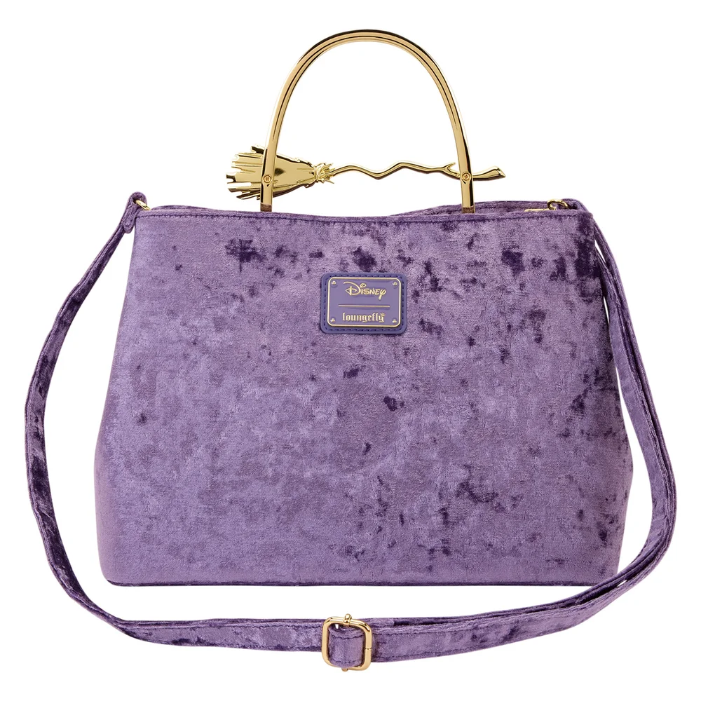Loungefly Disney Hocus Pocus Velvet Broom Handle Handbag Afbeelding 1