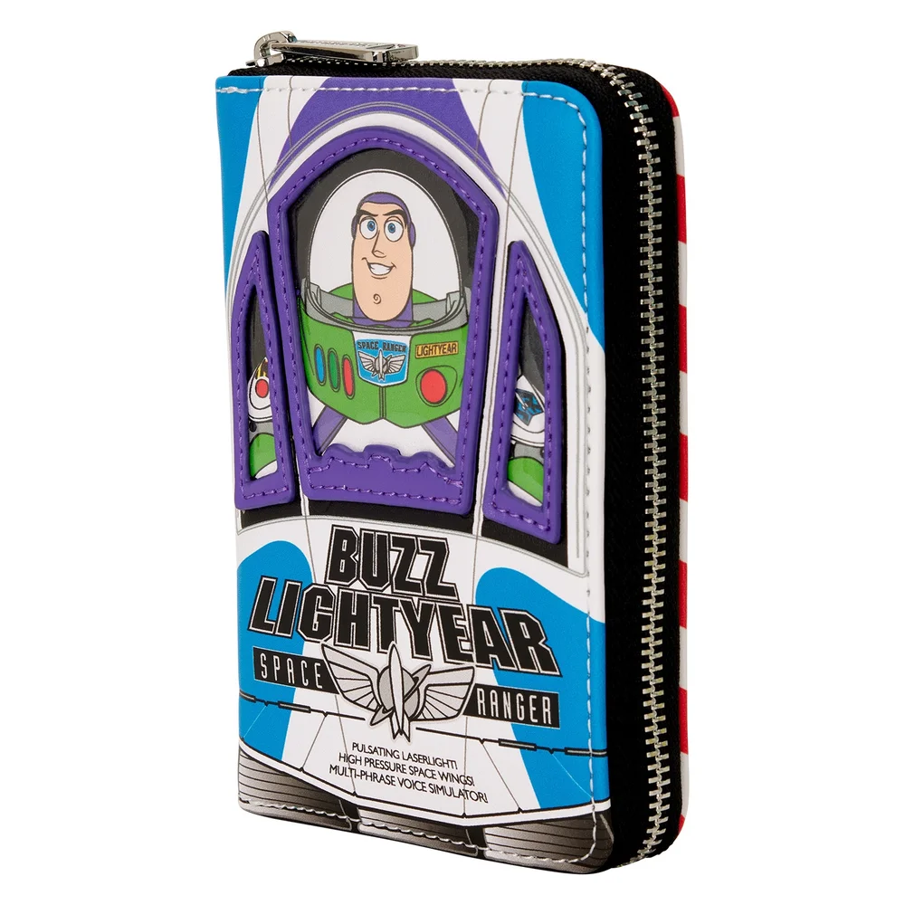 Loungefly Pixar Toy Story 30th Anniversary Buzz Lightyear Zip Around Wallet Afbeelding 1