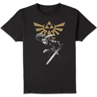 The Legend of Zelda Link Starburst Unisex T-Shirt - Black