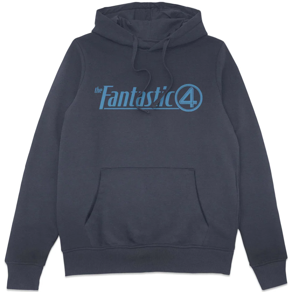 Marvel Fantastic Four Core Logo Hoodie - Navy - S Afbeelding 1