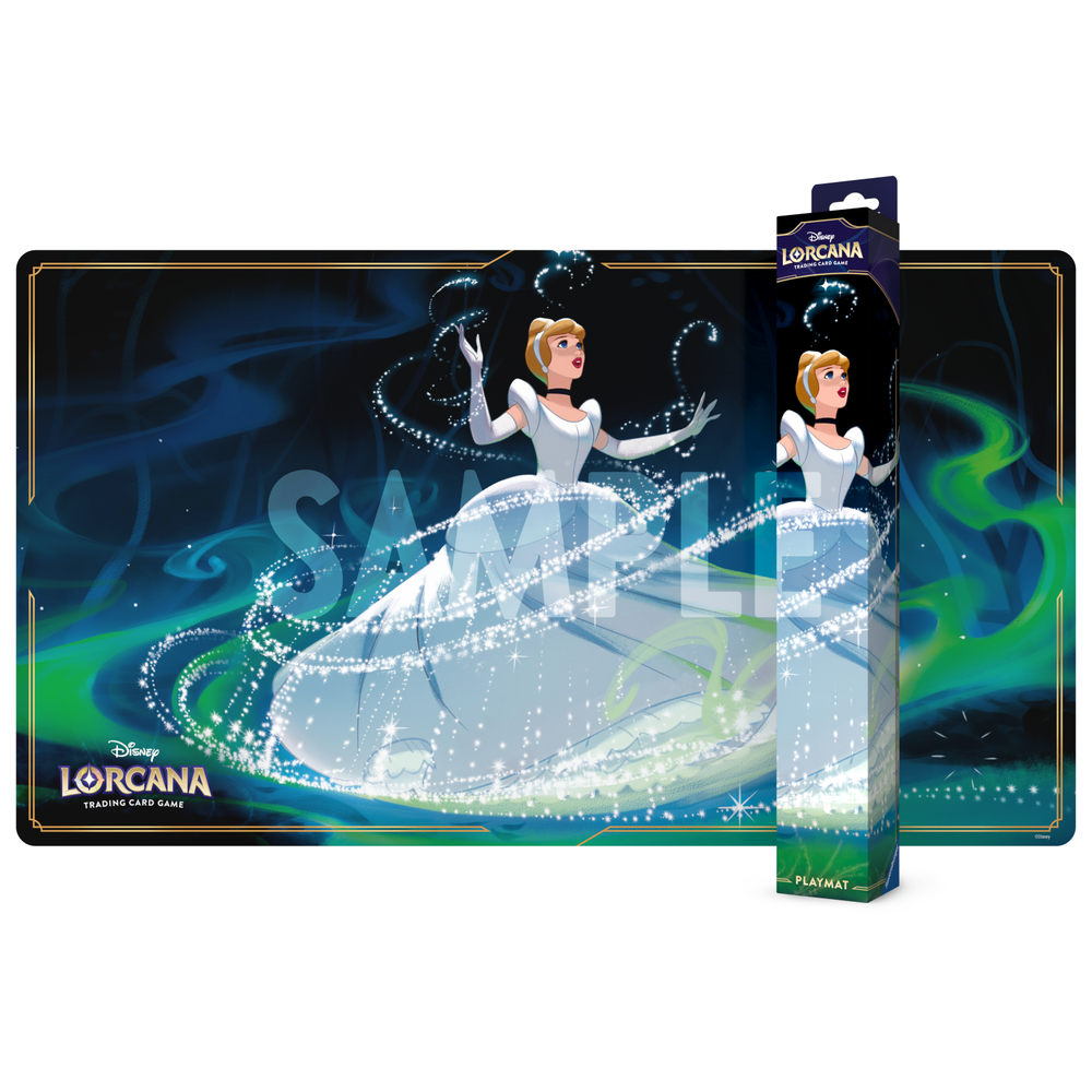 Disney Lorcana Trading Card Game Fabled Cinderella Playmat Afbeelding 1