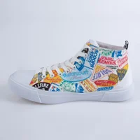 Akedo x Stranger Things Welcome to Hawkins High Top - White