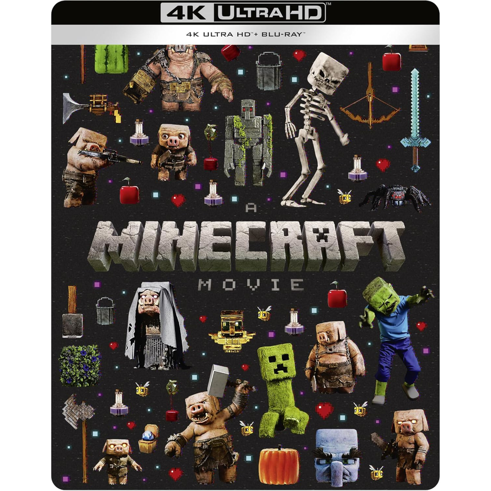 A Minecraft Movie Limited Edition 4K Ultra HD Steelbook Afbeelding 1