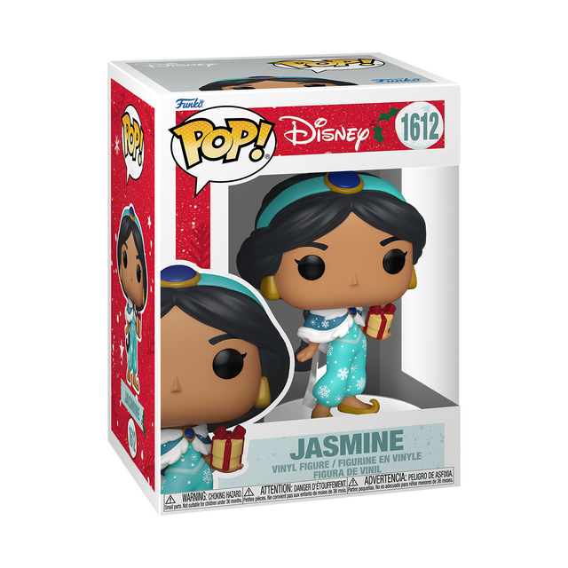 Disney Princess Holiday Jasmine Funko Pop Vinyl