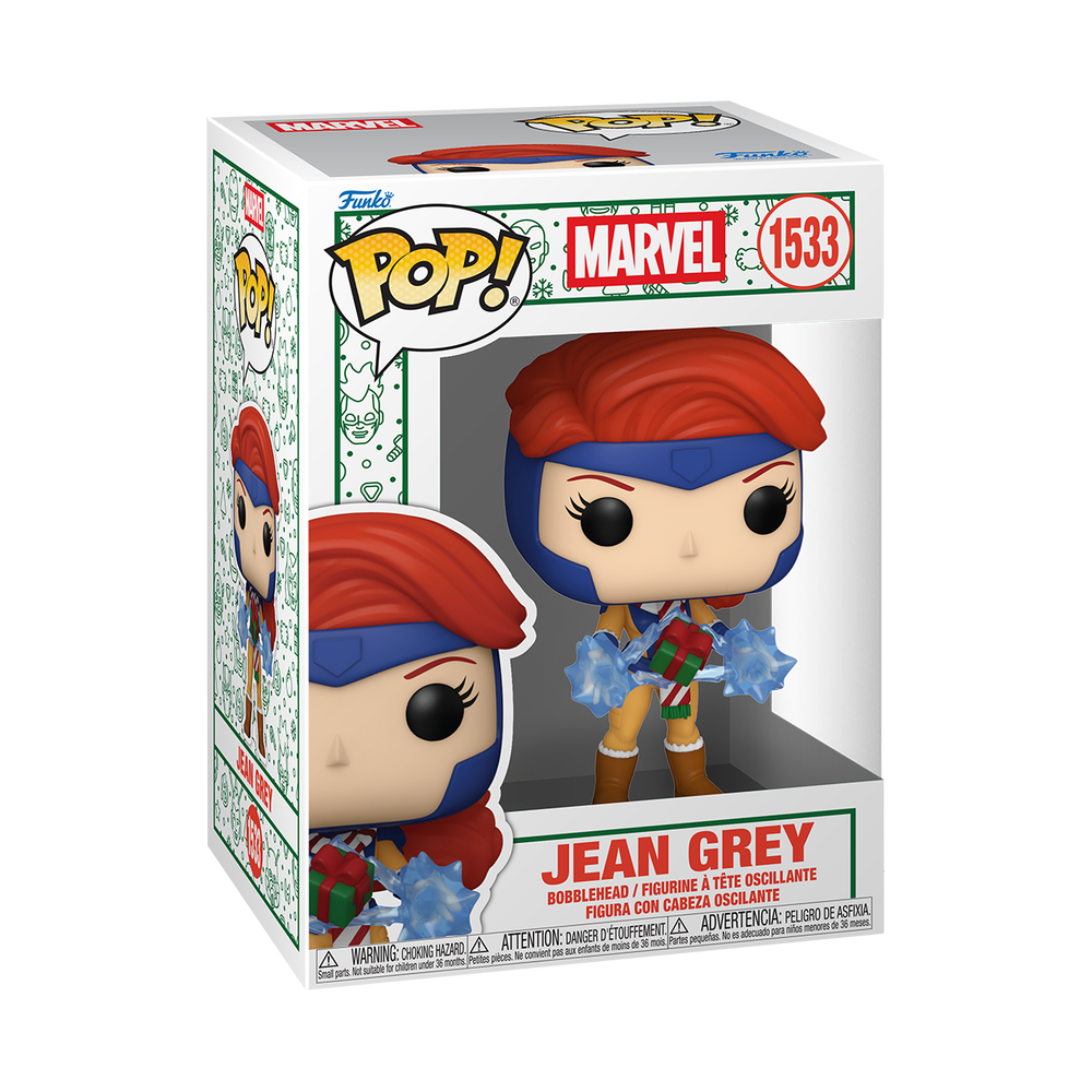 Marvel Holiday Divas Jean Grey Funko Pop Vinyl Afbeelding 1