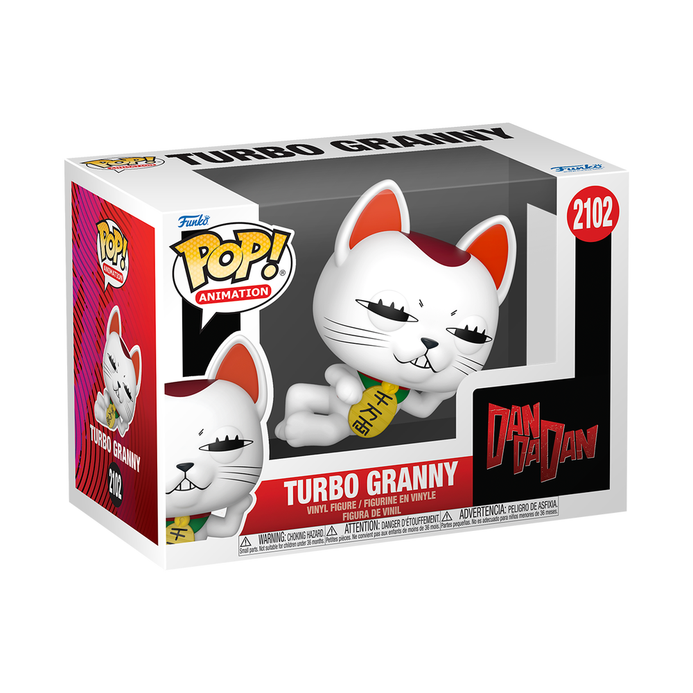 Dandadan Turbo Granny Cat Funko Pop Vinyl Afbeelding 1