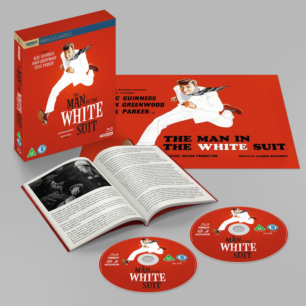 The Man In The White Suit 4K Ultra HD Collector's Edition (Vintage Classics) Afbeelding 1