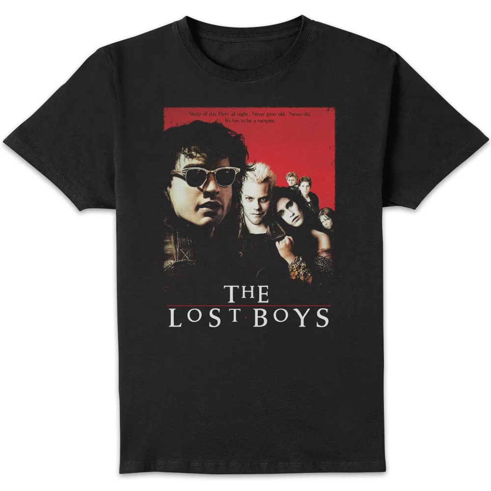 The Lost Boys Retro Poster Unisex T-Shirt - Black - 5XL Afbeelding 1