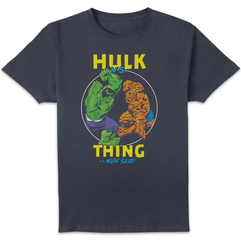 Marvel Fantastic Four Nuff Said Unisex T-Shirt - Navy - S Afbeelding 1