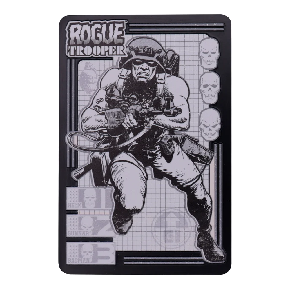 2000 AD Rogue Trooper Limited Edition Ingot Afbeelding 1