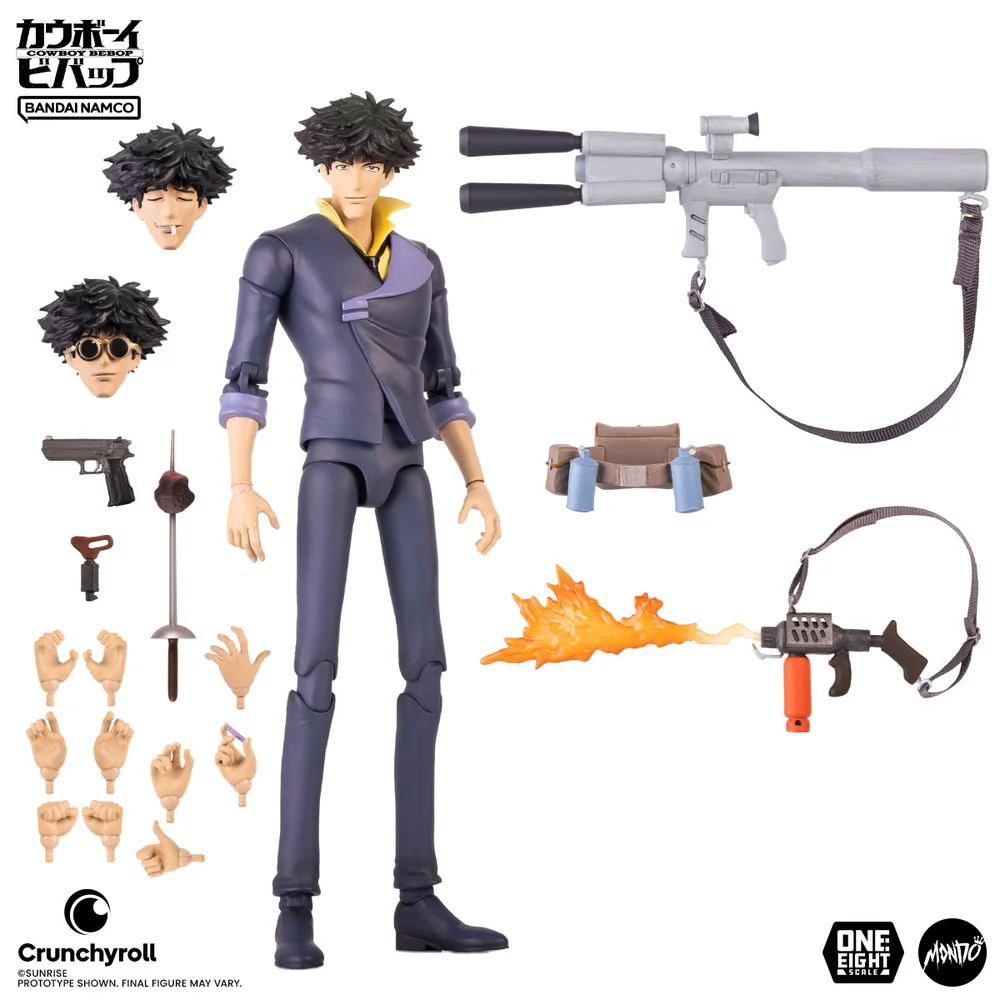 MONDO Cowboy Bebop - Spike Spiegel 1/8 Scale Figure Afbeelding 1