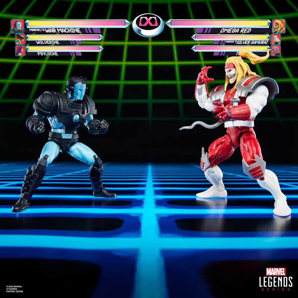 Hasbro Marvel Legends Series Gamerverse Marvel's War Machine vs Marvel's Omega Red Action Figures Afbeelding 1