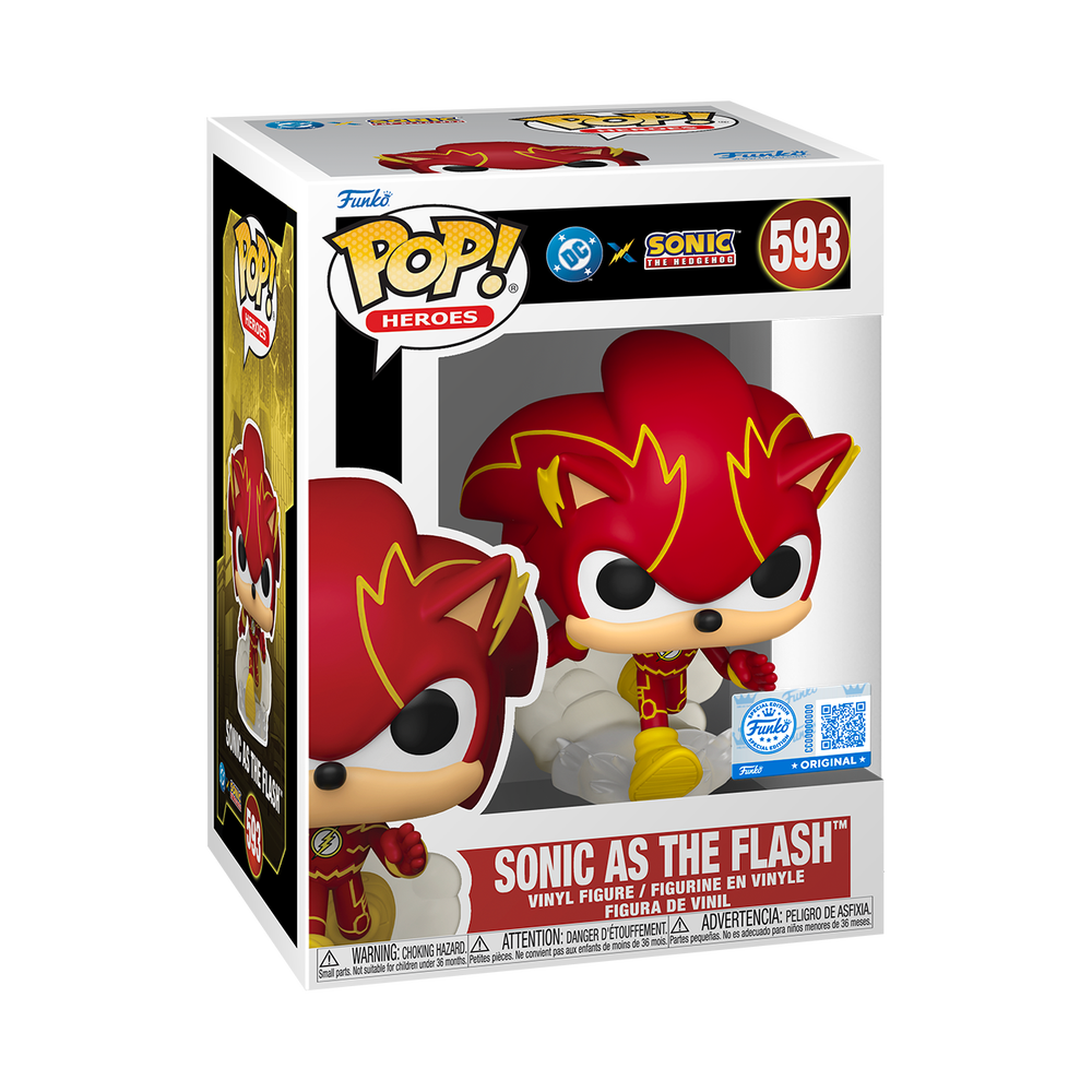Justice League Sonic - Flash Funko Pop Vinyl Afbeelding 1