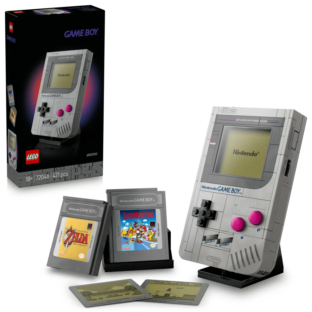 LEGO Super Mario Game Boy, DIY Model Kit for Adults 72046 Afbeelding 1
