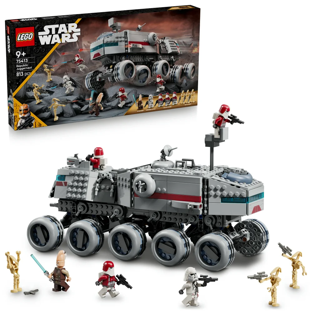 LEGO Star Wars Republic Juggernaut Building Toy 75413 Afbeelding 1