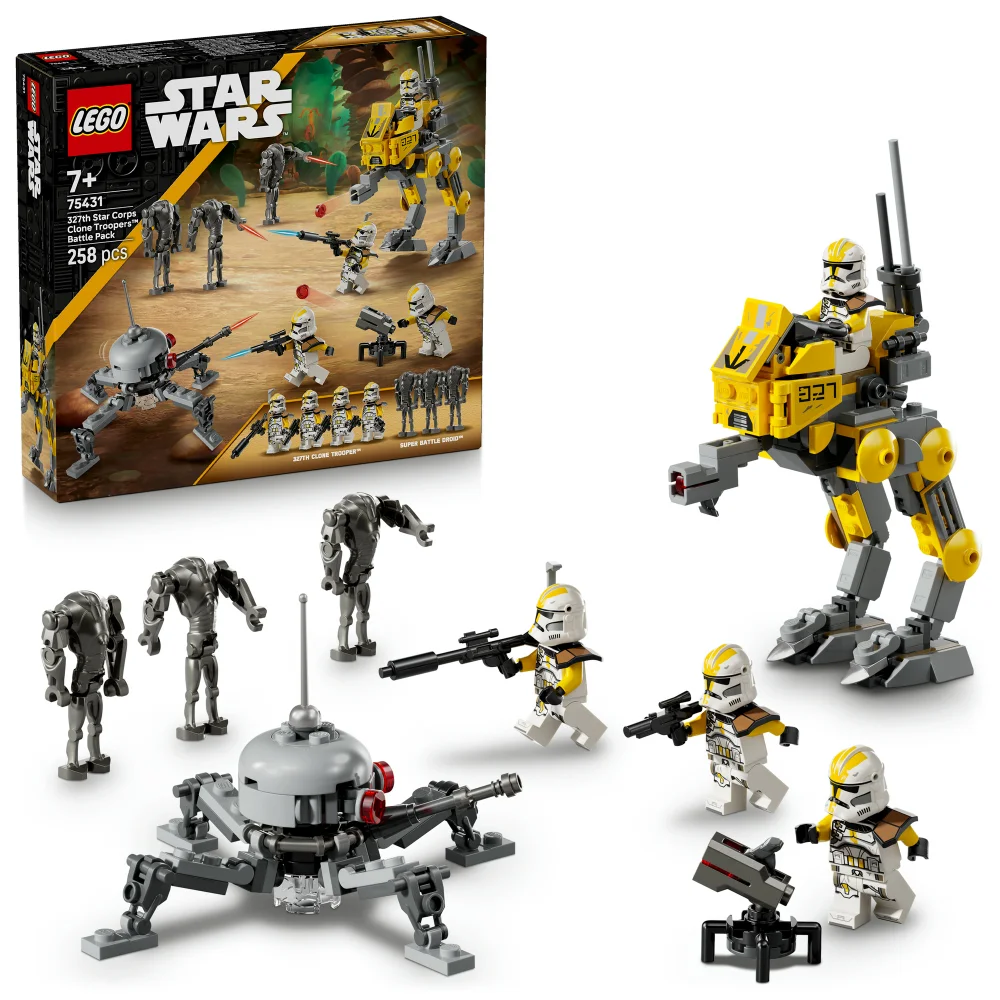 LEGO Star Wars 327th Star Corps Clone Troopers Battle Pack 75431 Afbeelding 1