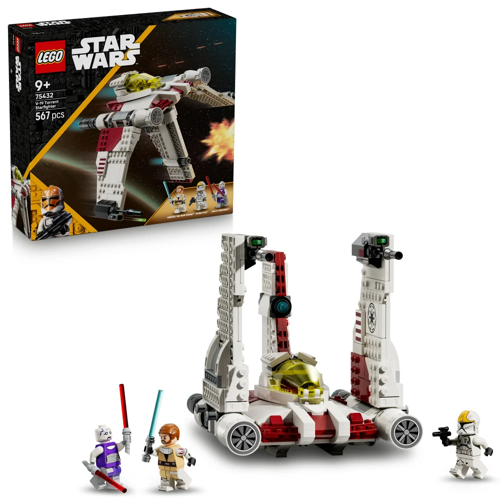 LEGO Star Wars: The Clone Wars V-19 Torrent Starfighter 75432 Afbeelding 1