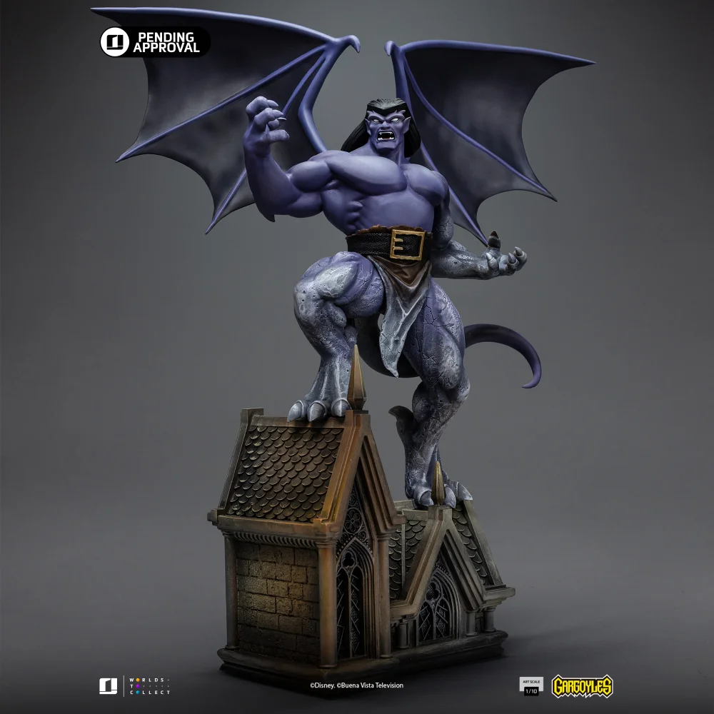 Iron Studios Gargoyles Goliath Art Scale 1/10 Scale Statue Afbeelding 1