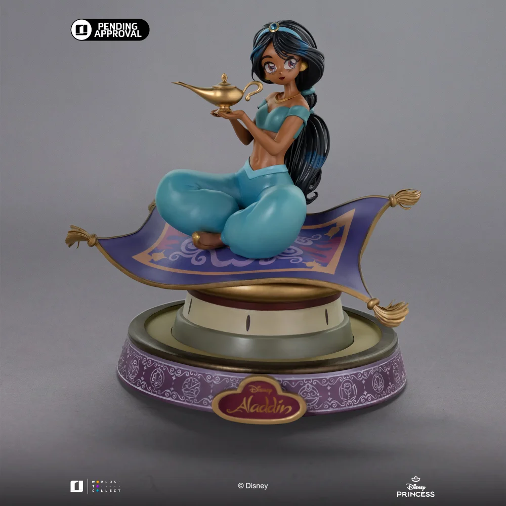 Iron Studios Disney's Princess Jasmine Anime Princess Statue Afbeelding 1
