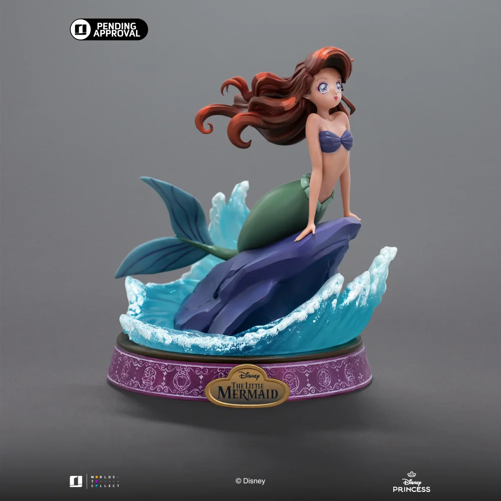 Iron Studios Disney's Princess Ariel Anime Princess Statue Afbeelding 1