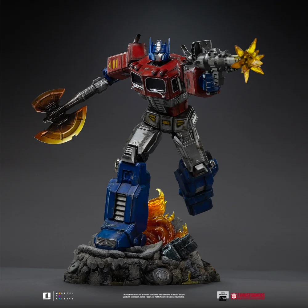 Iron Studios Transformers Optimus Prime Demi Art Scale 1/20 Scale Statue Afbeelding 1