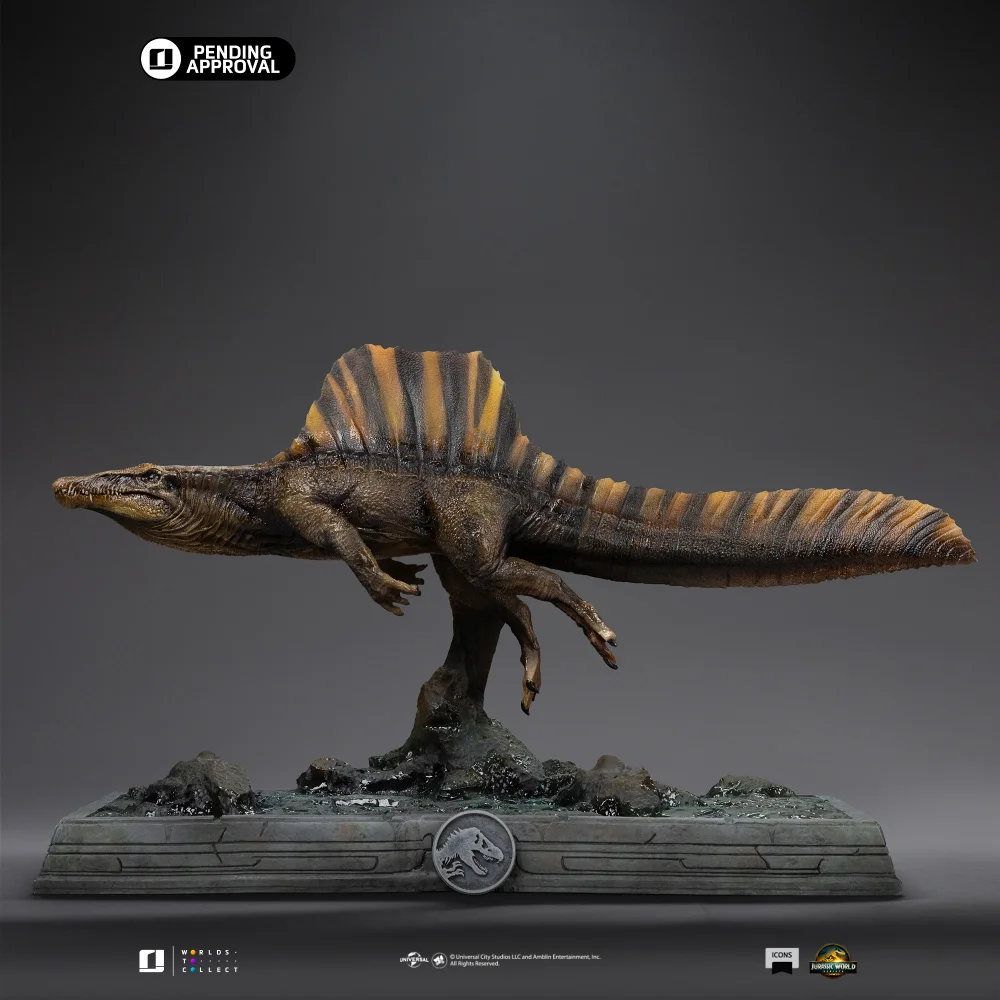 Iron Studios Jurassic World: Rebirth Spinosaurus Icons Statue Afbeelding 1