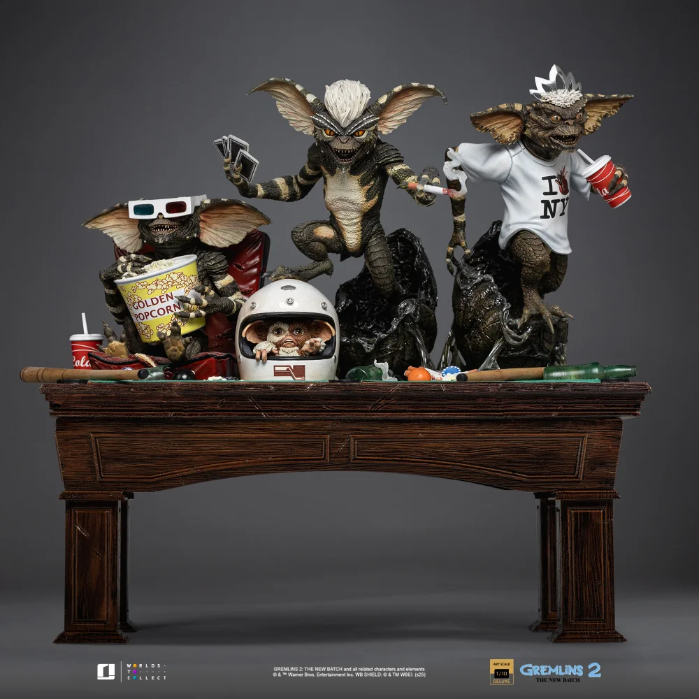 Iron Studios Gremlins Gremlins Diorama Art Scale 1/10 Scale Statue Afbeelding 1