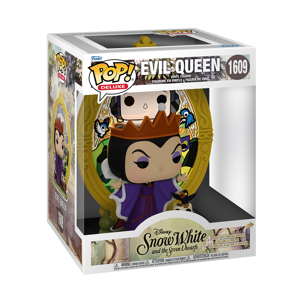 POP Deluxe: Villains- Evil Queen(Glass) Afbeelding 1