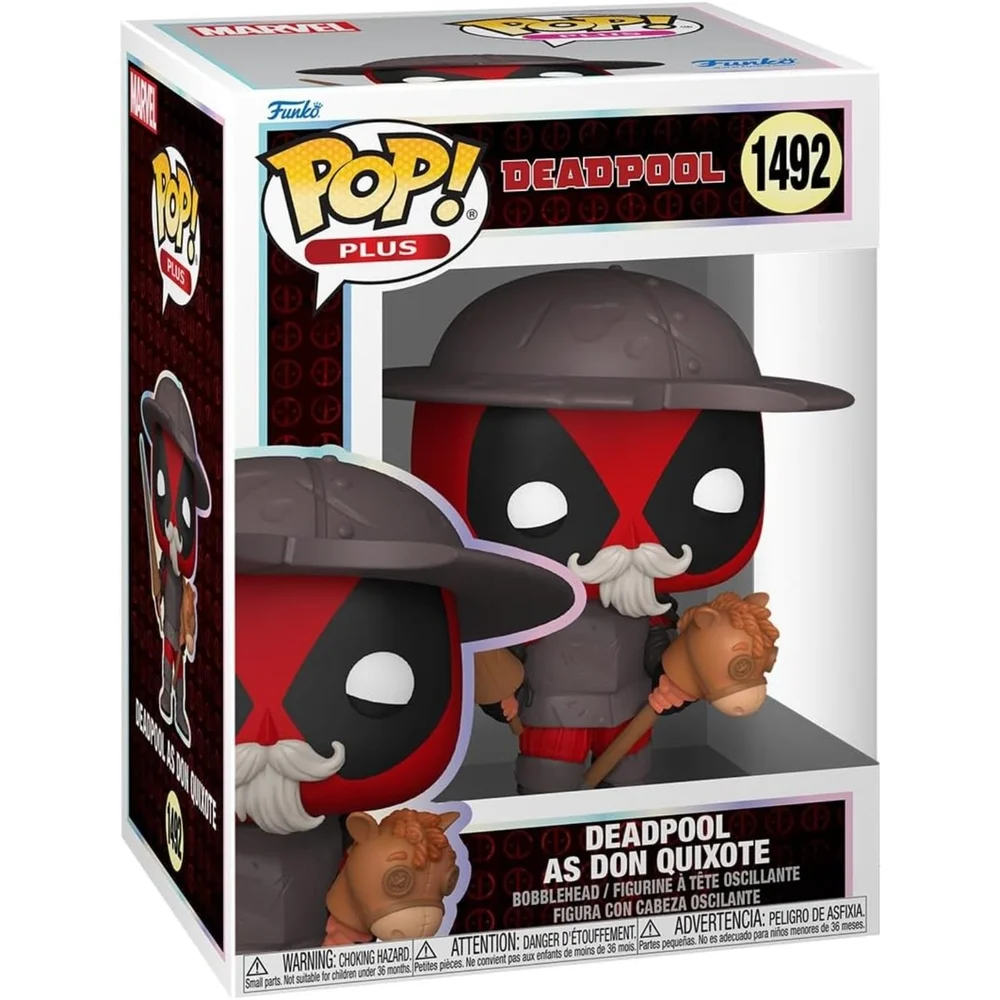 Funko Pop! Plus: Deadpool Literary Classics – Deadpool Don Quixote Afbeelding 1