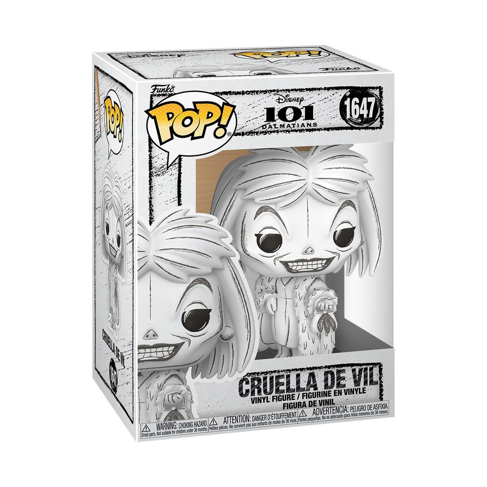 POP Disney: Sketched - Cruella De Vil Afbeelding 1